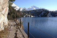 Salita novenbrina ai Laghi Gemelli già imbiancati dalla prima neve  - FOTOGALLERY